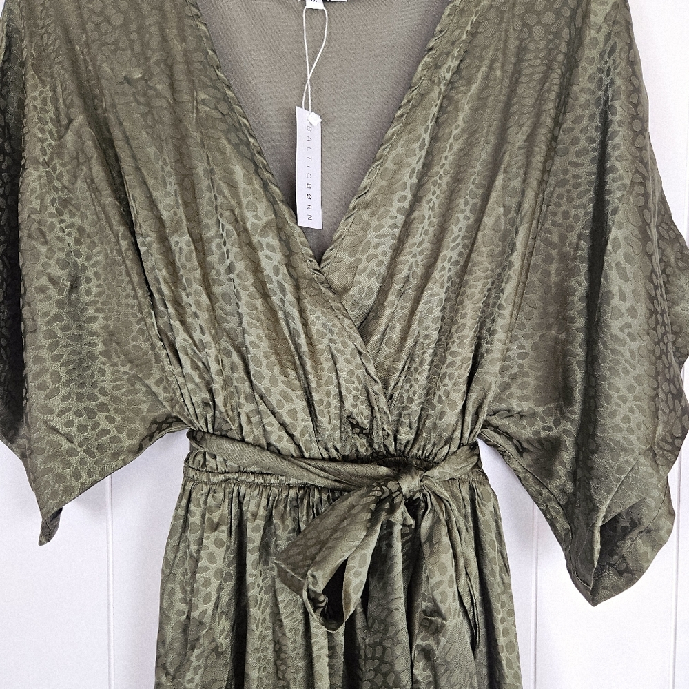 Baltic Born Olive Green Maxi Dress - Picture 4 of 8